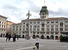 Una veduta di piazza Unità a Trieste