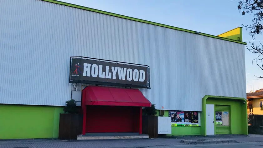 La discoteca Hollywood di Salzano