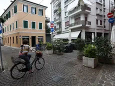 L'imbocco di vicolo Avogari dove è avvenuta la tragedia