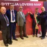 Il sindaco e la delegazione di Pieve di Soligo a Roma per la presentazione della tappa del Giro 2026
