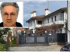 Il luogo della tragedia e nel riquadro la vittima, Luca Trinca