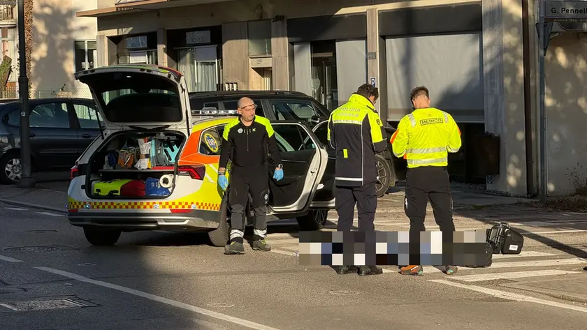 Il luogo dell'incidente mortale