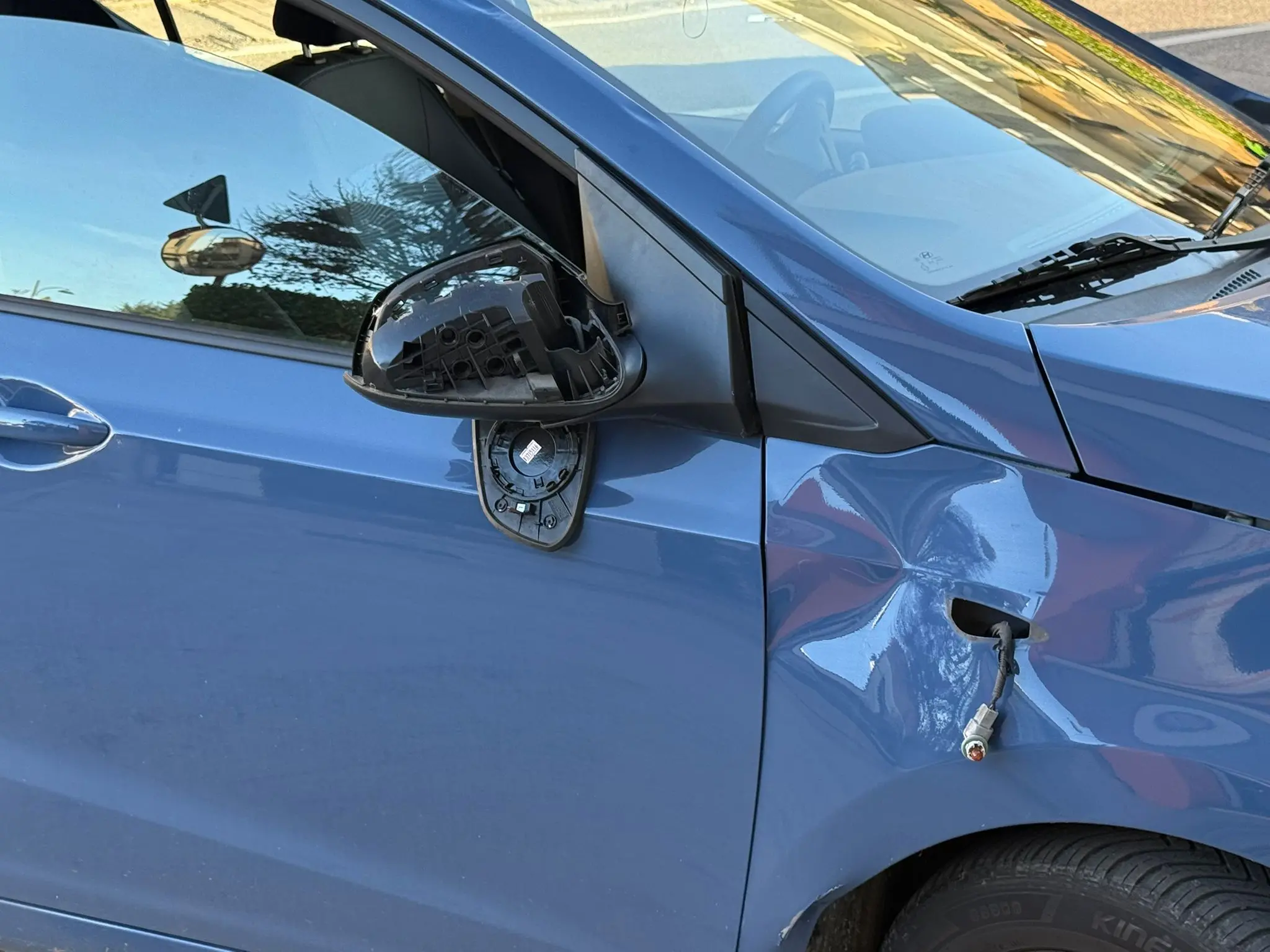 L'auto che ha investito la donna sulle strisce pedonali