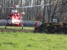 Le ricerche a Noale. Foto Pòrcile