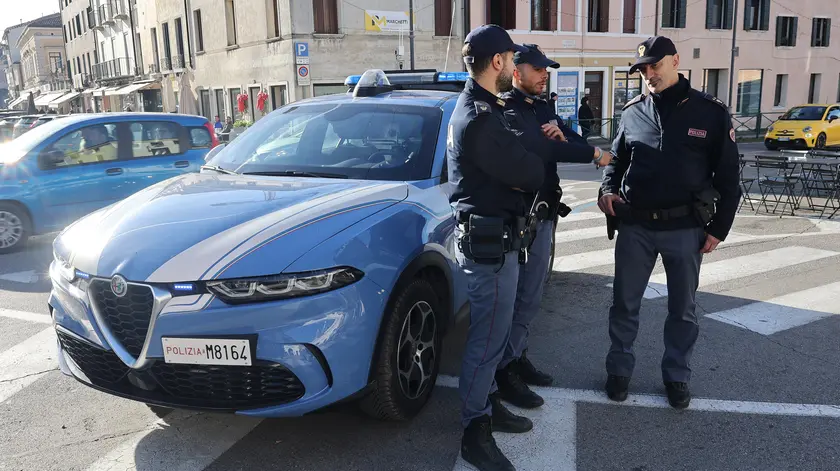 Polizia a porta San Tomaso