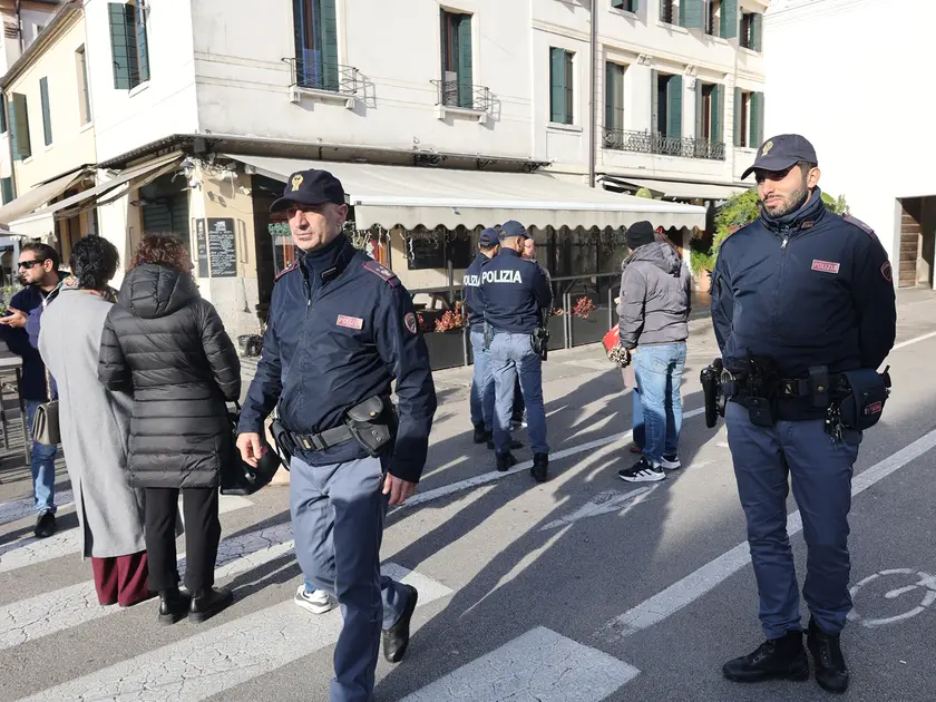 Controlli a porta San Tomaso a Treviso