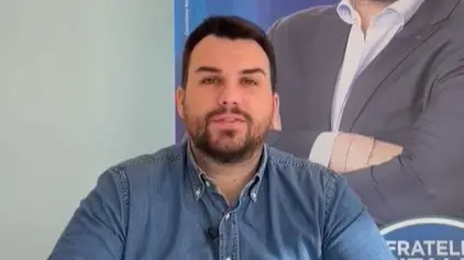 Mattia Moretto, candidato di FdI a Rovigo, secondo tra i non eletti