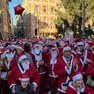 A Treviso la corsa dei Babbi Natale