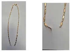 Alcuni dei gioielli sequestrati