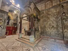 L'altare nella Cappella del Santissimo (foto Matteo Tagliapietra/Interpress)