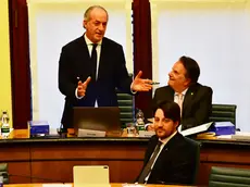 Luca Zaia in consiglio regionale