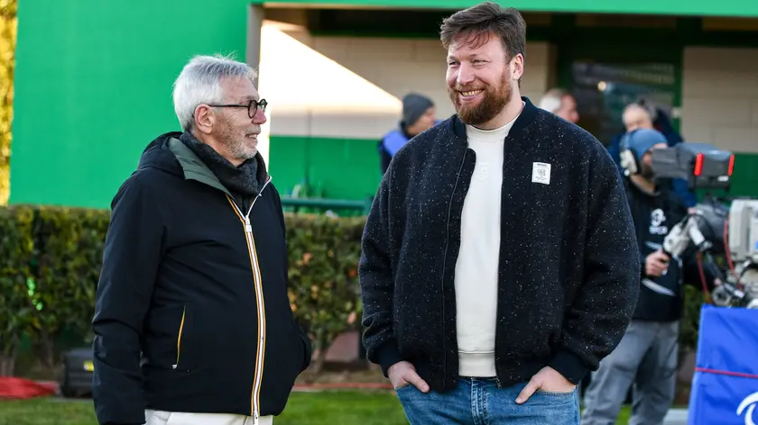 Da sinistra Amerino Zatta e Antonio Pavanello