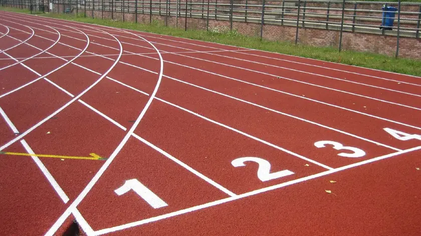 La pista di atletica di Vittorio Veneto