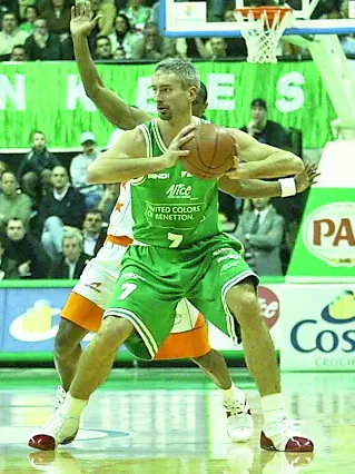 Riccardo Pittis ai tempi della Benetton