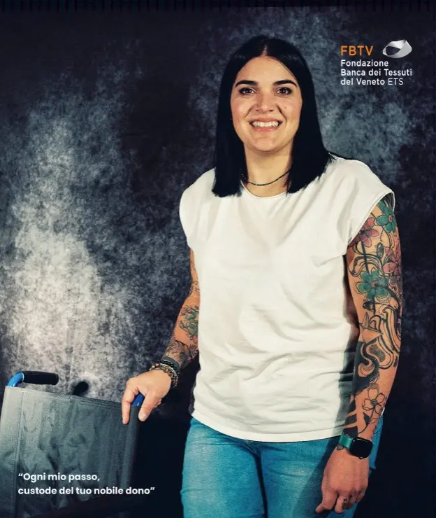 Helen è tornata a camminare dopo che un muletto l’aveva travolta