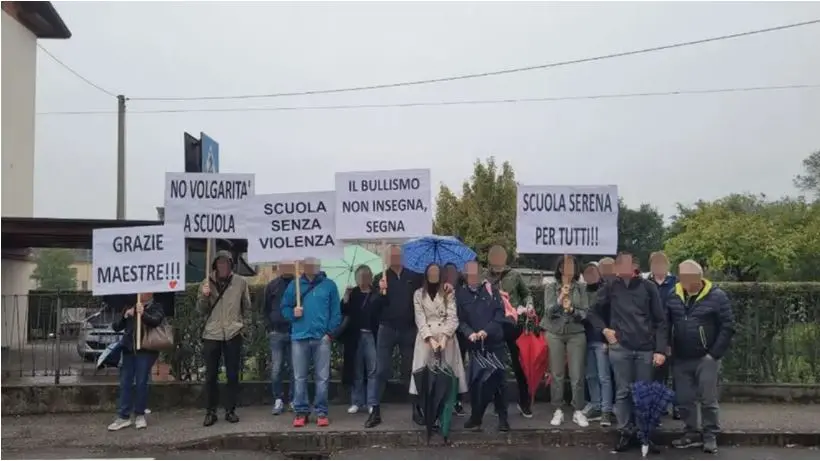 La protesta dei genitori