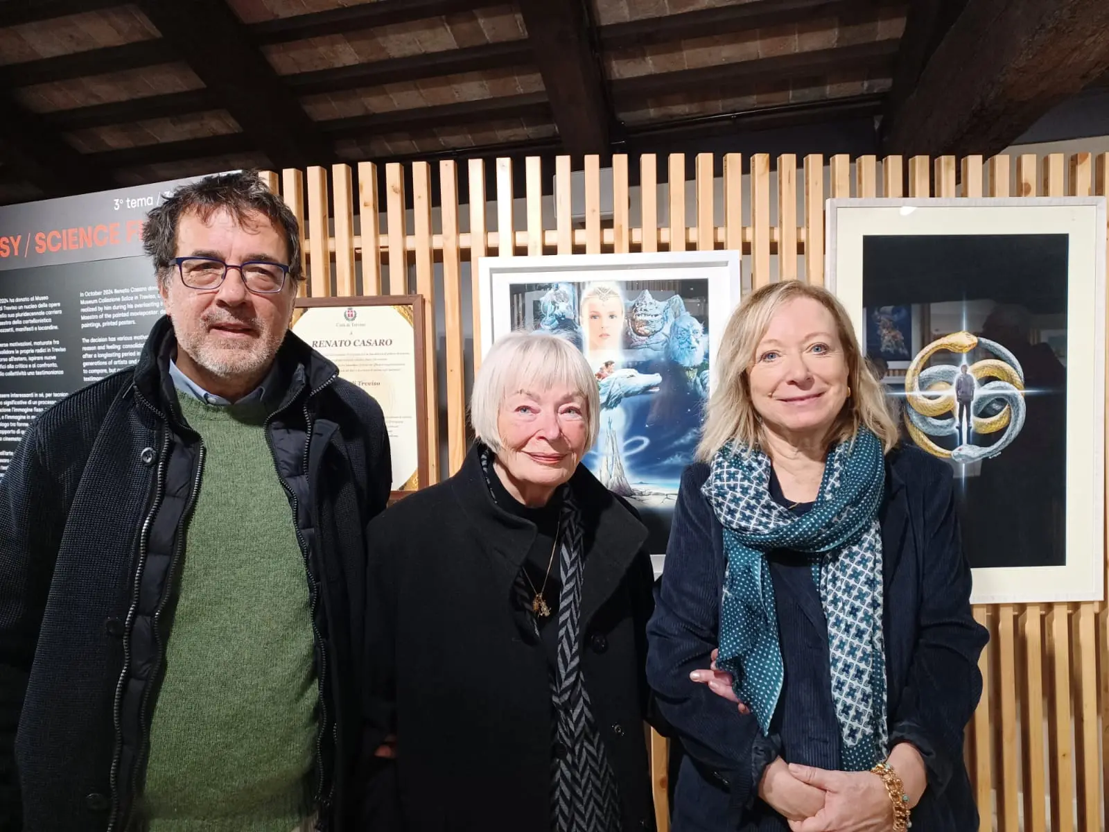 Daniele Ferrara, Gabriella Casaro ed Elisabetta Pasqualin