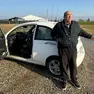 Mauro Tonello, 58 anni, costretto a vivere in auto