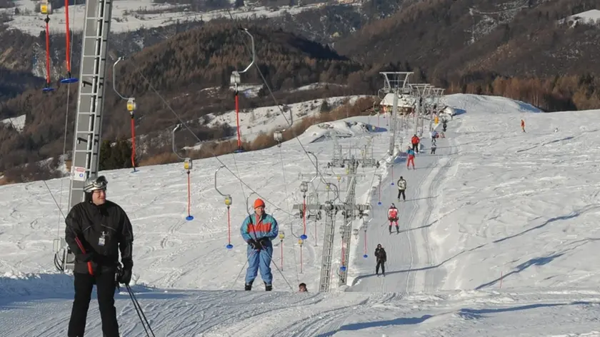 Bloccato l'avvio della stagione sciistica sul Nevegal