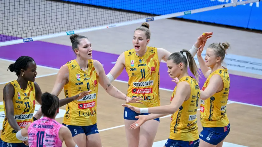 Un momento della partita. Foto Lvf