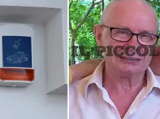 A sinistra l’allarme (foto Lasorte), a destra Nicola Granieri