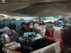 Una foto dall'interno della struttura