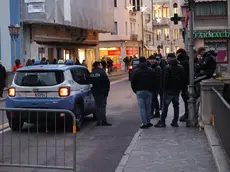 Polizia a ponte San Martino a Treviso