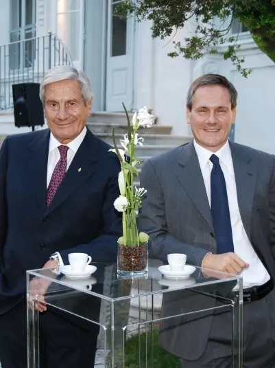 Giuseppe e Fabio de' Longhi, padre e figlio che guidano assieme la classifica