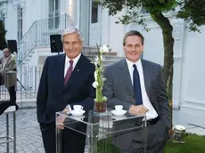 Giuseppe e Fabio de' Longhi, padre e figlio che guidano assieme la classifica