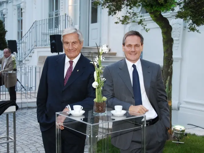 Giuseppe e Fabio de' Longhi, padre e figlio che guidano assieme la classifica