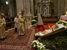 La prima messa di Natale del nuovo vescovo Riccardo Battocchio a Vittorio Veneto (Foto Cavicchi)