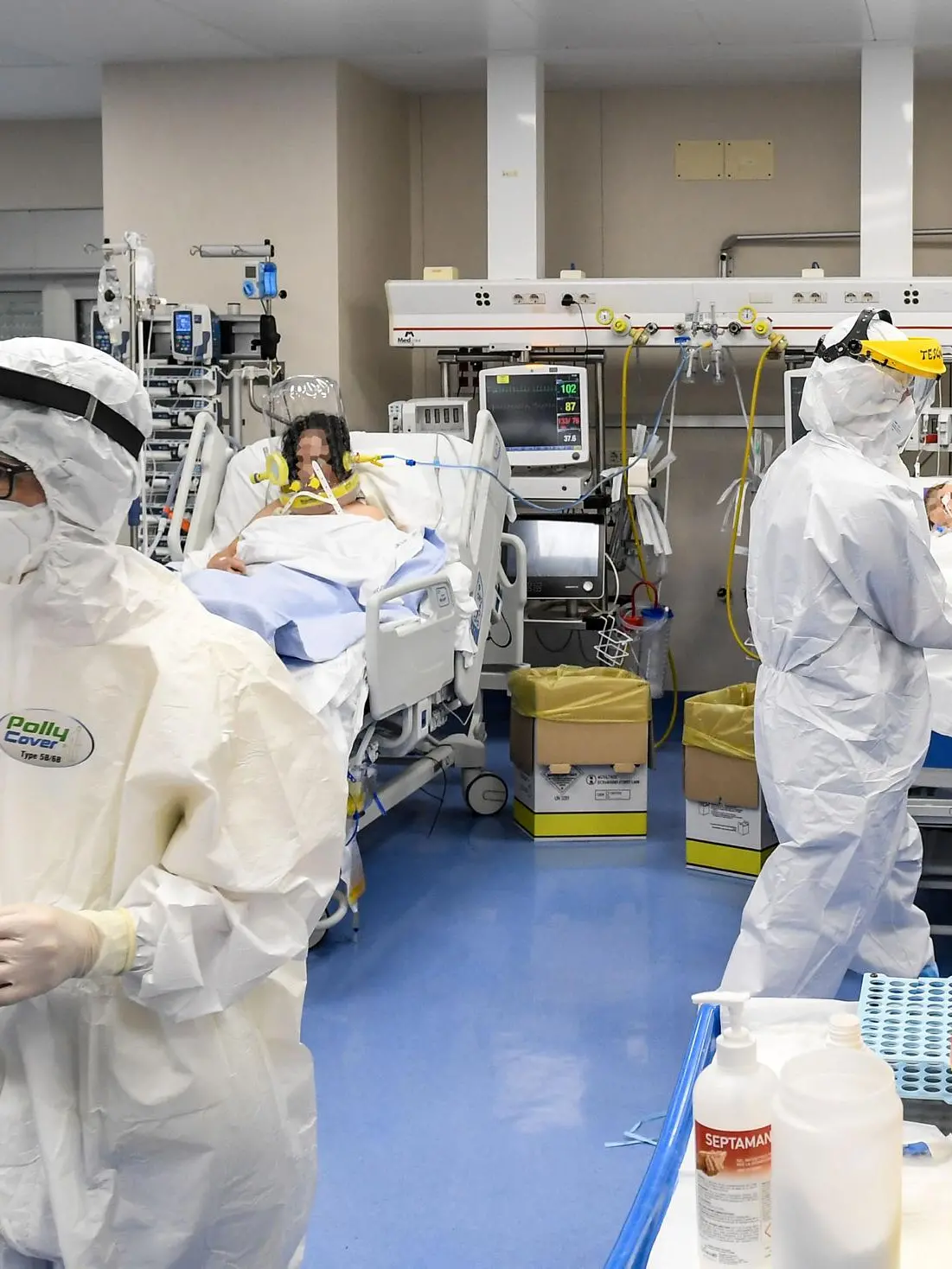 Un reparto di Terapia intensiva
