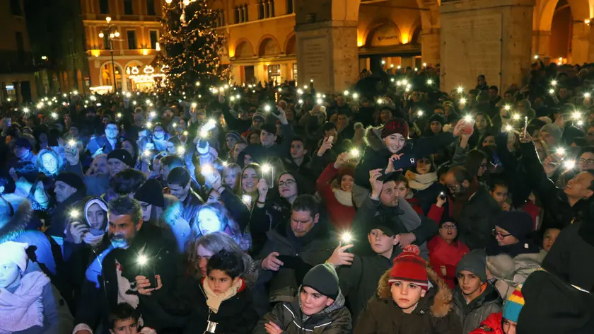 Un'edizione passata della festa di Capodanno in piazza dei Signori