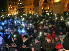 Un'edizione passata della festa di Capodanno in piazza dei Signori