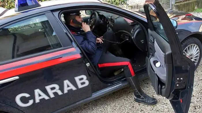 Una pattuglia dei carabinieri
