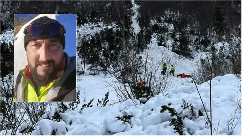 Massimiliano Ferru, 50 anni, alpinista veneziano morto travolto dalla slavina