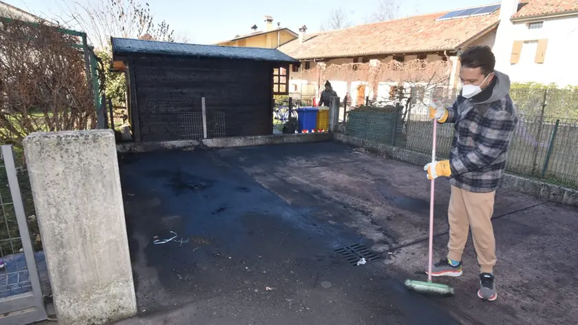 Mirco Dalli Prai, promoter vittima dell'incendio doloso della sua auto