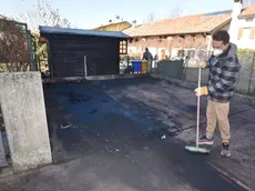 Mirco Dalli Prai, promoter vittima dell'incendio doloso della sua auto