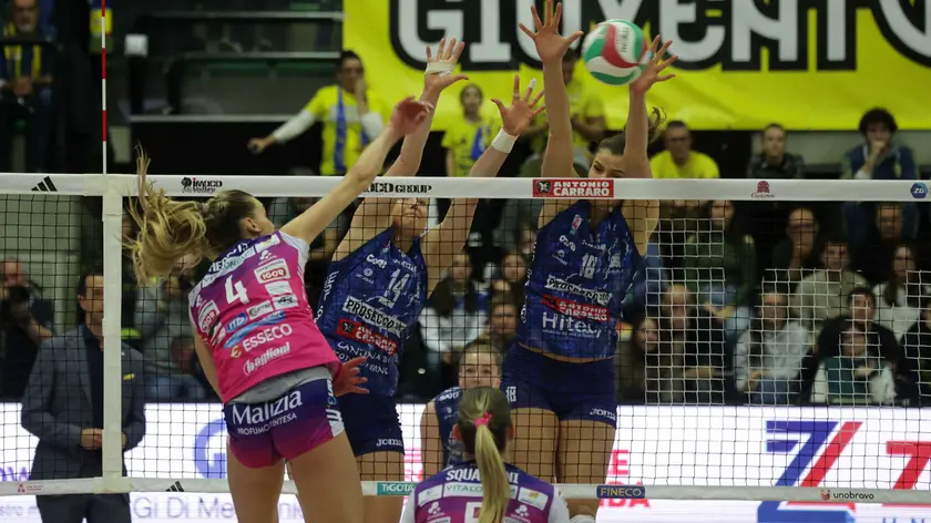 Un momento della partita. Fotofilm