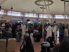 L'aeroporto di Sharm domenica pomeriggio con 600 italiani bloccati