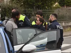 Il momento dell'arresto