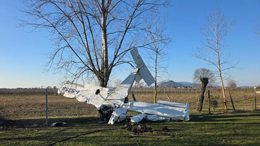 L'ultraleggero precipitato a Pozzonovo