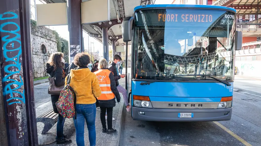 La stazione dei autobus di Conegliano