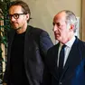 L'ex presidente della Regione Luca Zaia con l'ex capogruppo della Lega Alberto Villanova
