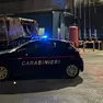 I carabinieri sul luogo dell'incidente in Sesa