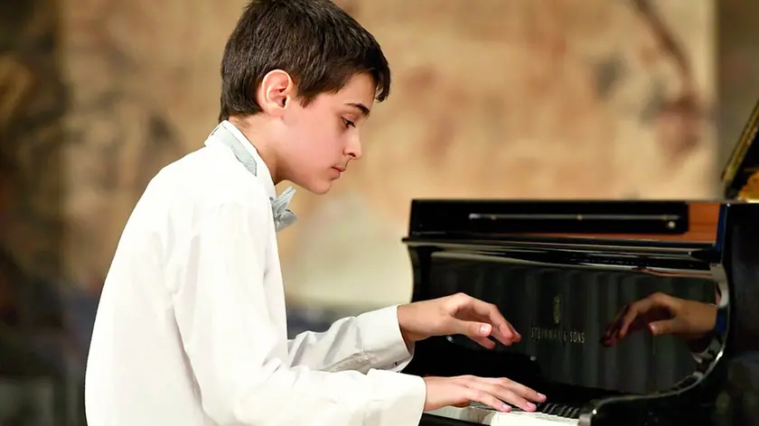 Antonio Pavan, giovanissimo pianista trevigiano