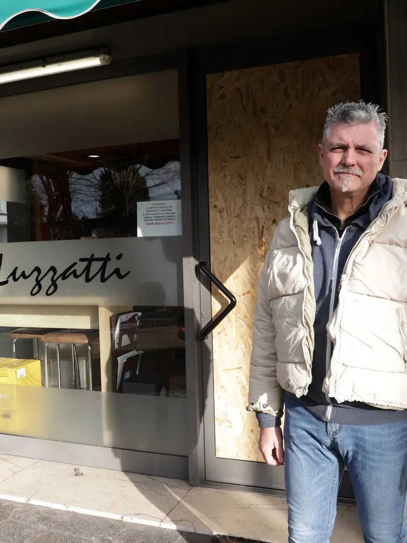 Valter Piano, titolare della caffetteria Luzzati