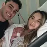 Elena Nicol Pasqualotti con Vinicio Modolo e la piccola Odette