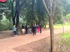 Gli accertamenti dei carabinieri della compagnia di Vicenza