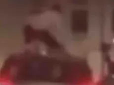 Cimadolmo: Car surfing su auto in corsa